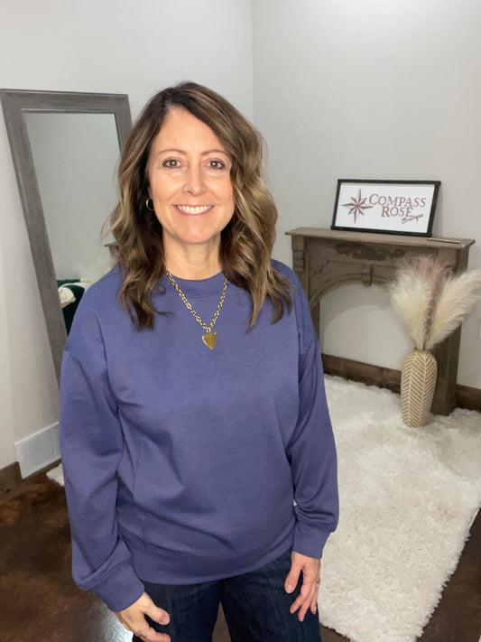 Scuba Round Neck Sweatshirt