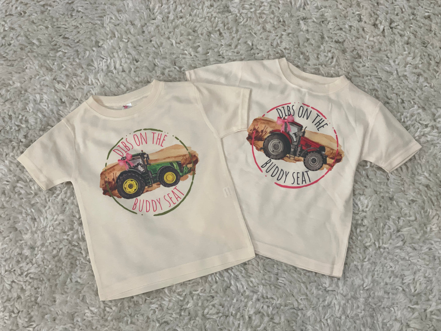 Dibs on The Buddy Seat Kids Tee