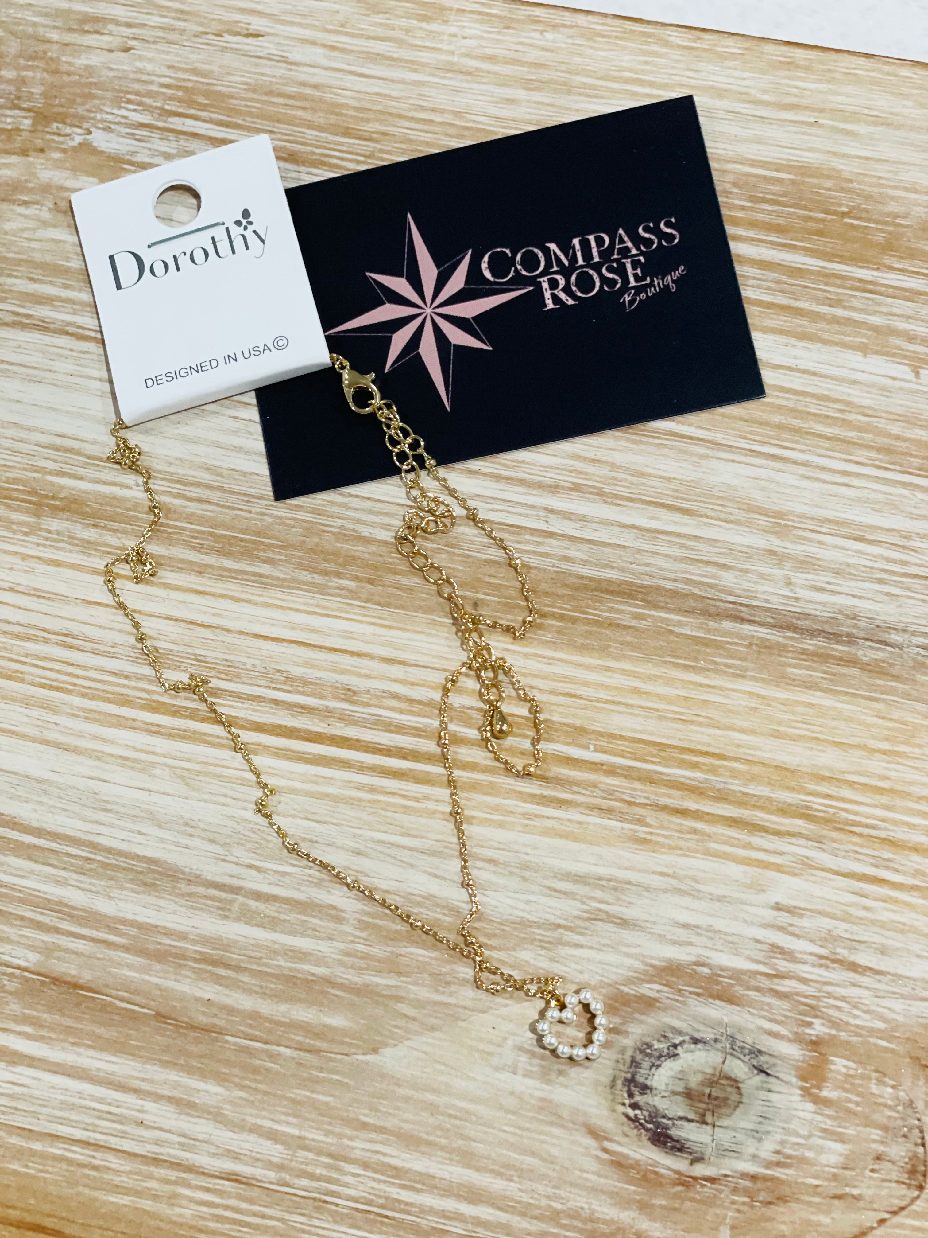 Pearl Heart Necklace