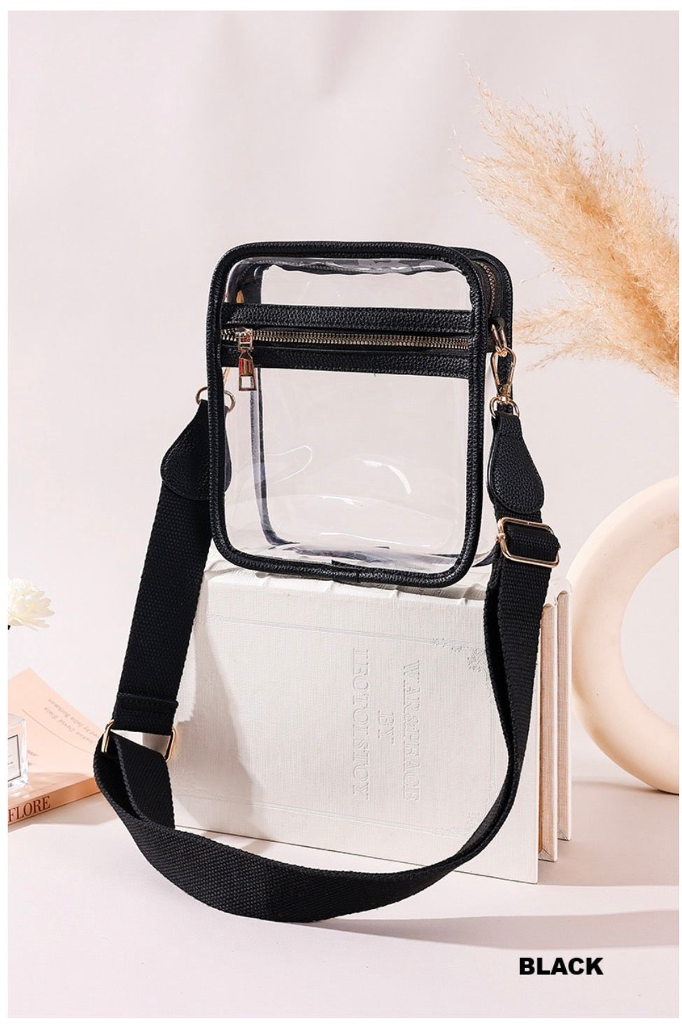 Clear Stadium Messenger Bag