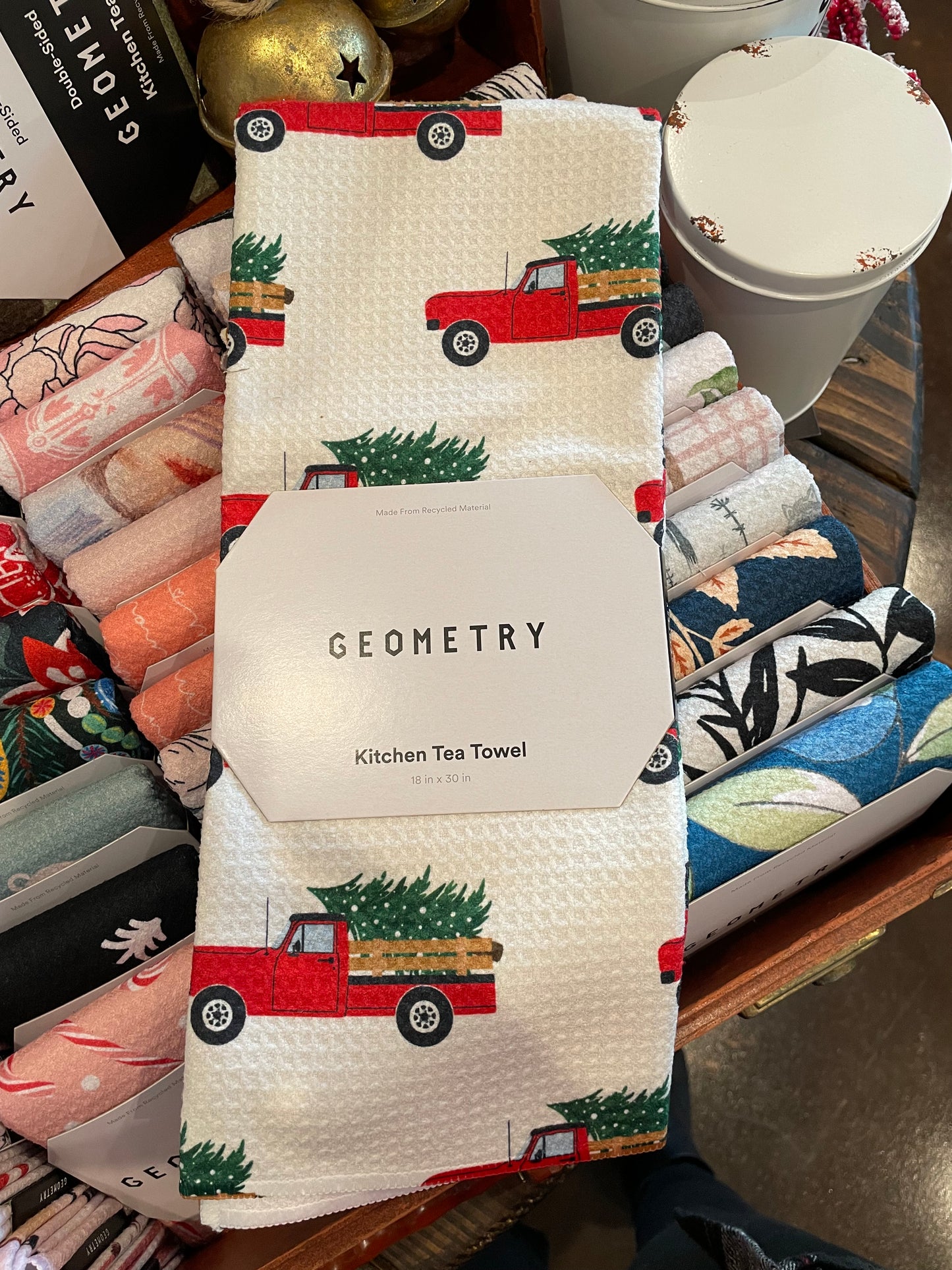 Geometry Tea Towel