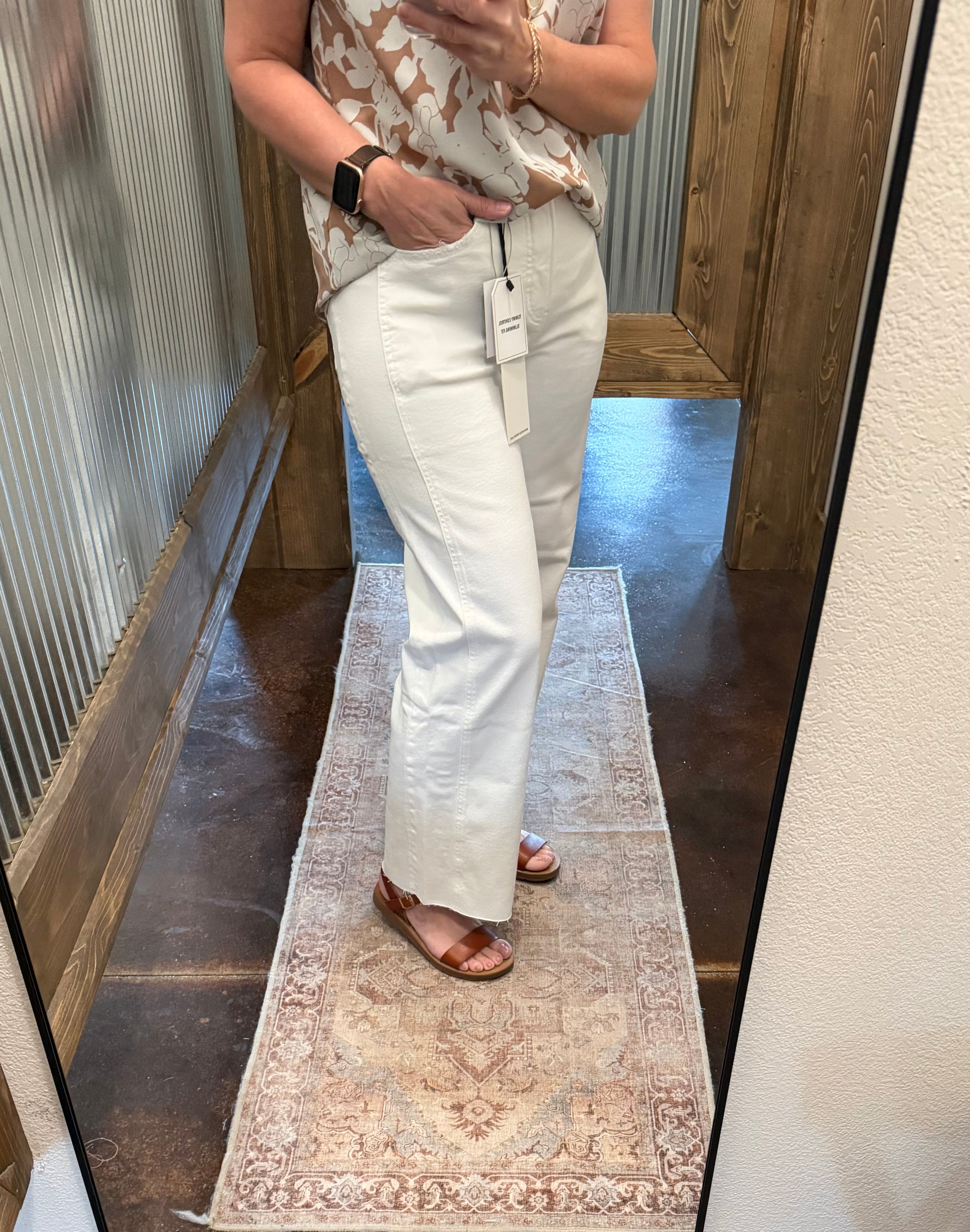 Mica HR Slim Straight Leg Pant