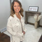 Linen Button Down Shacket