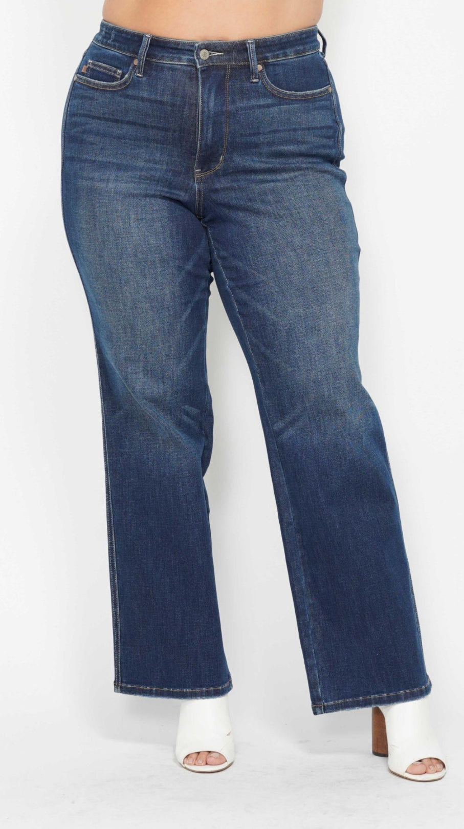 Judy Blue High Waist Tummy Control Classic Straight DK