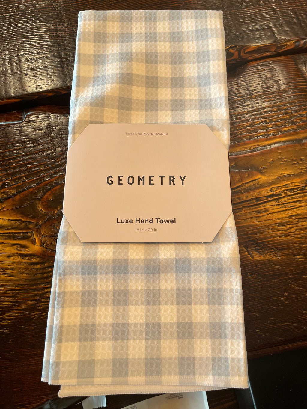 Geometry Luxe Hand Towel