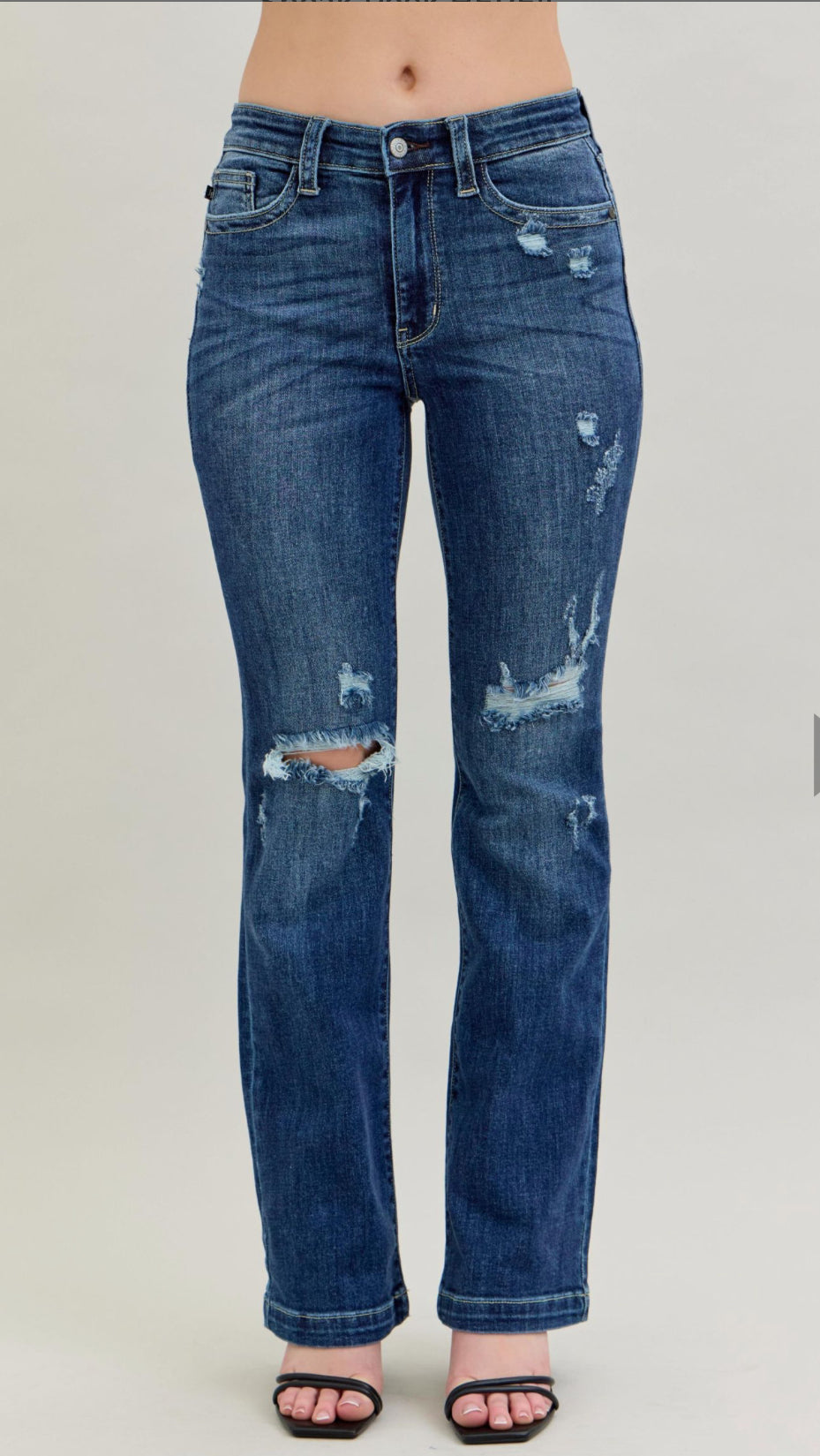 Judy Blue MR Hand Sand & Destroy Bootcut