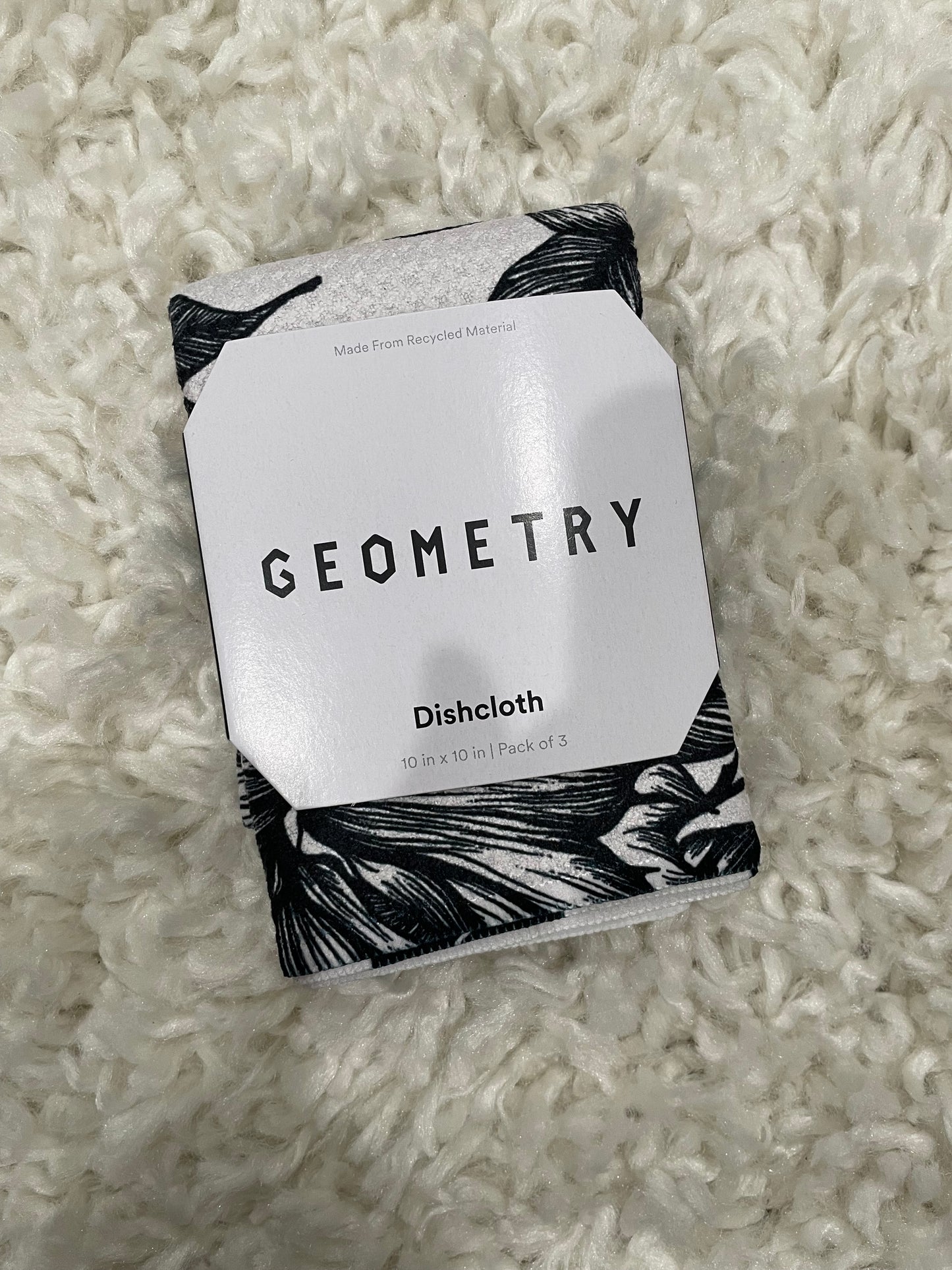 Geometry Dishcloth Set