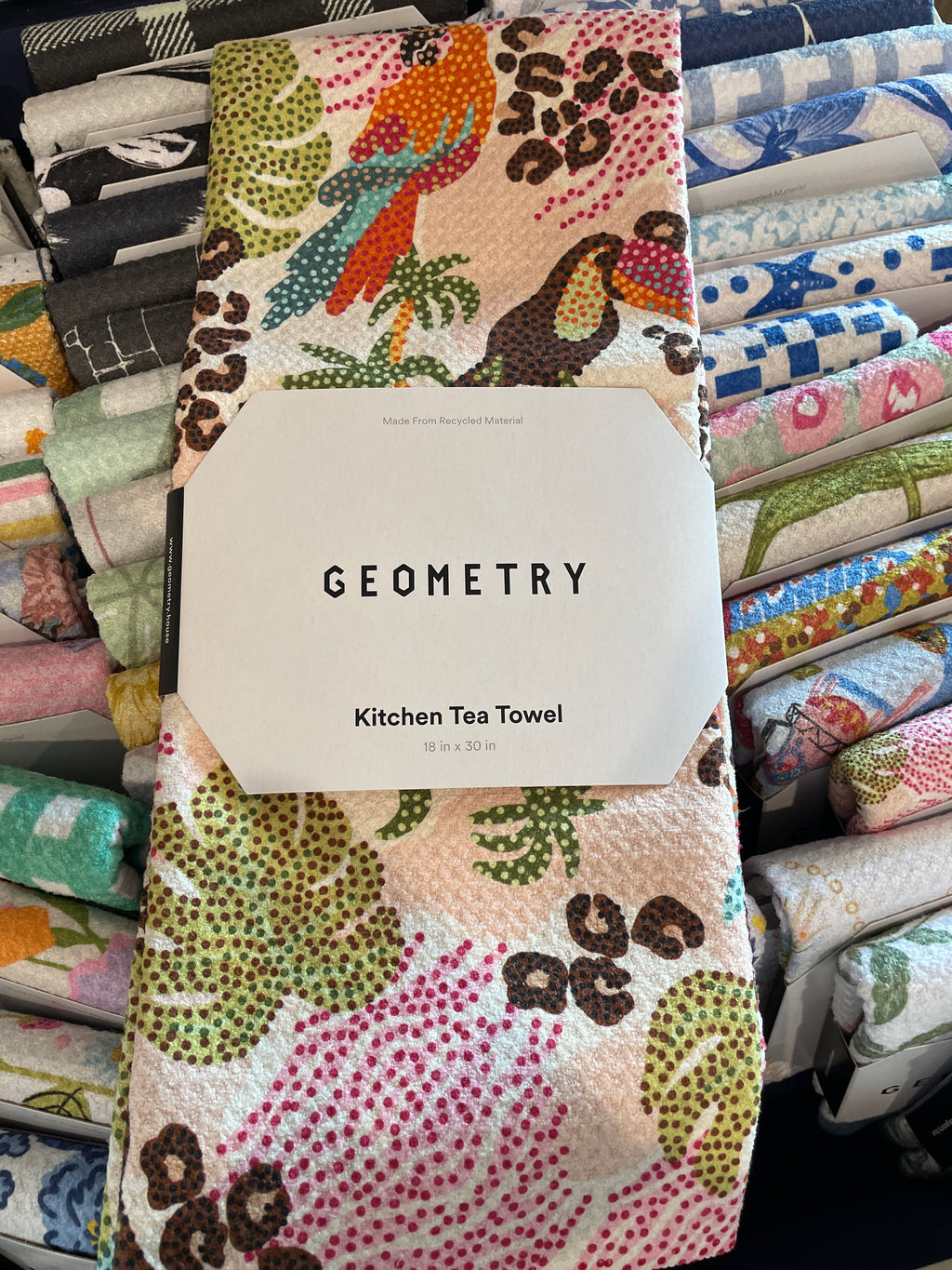Geometry Tea Towel