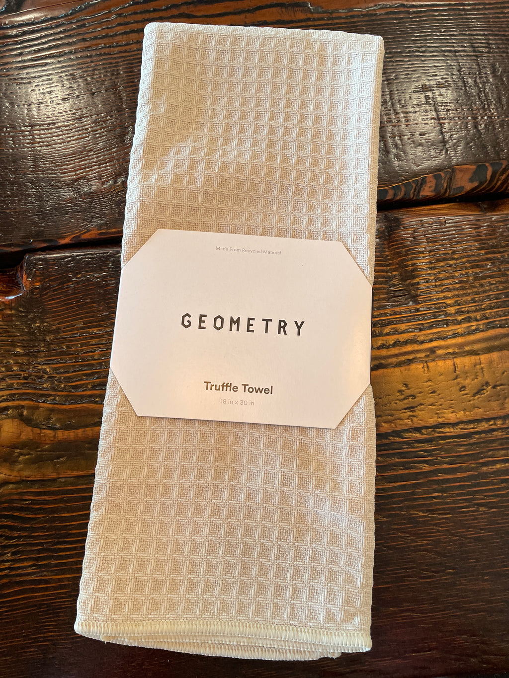 Geometry Truffle Hand Towel