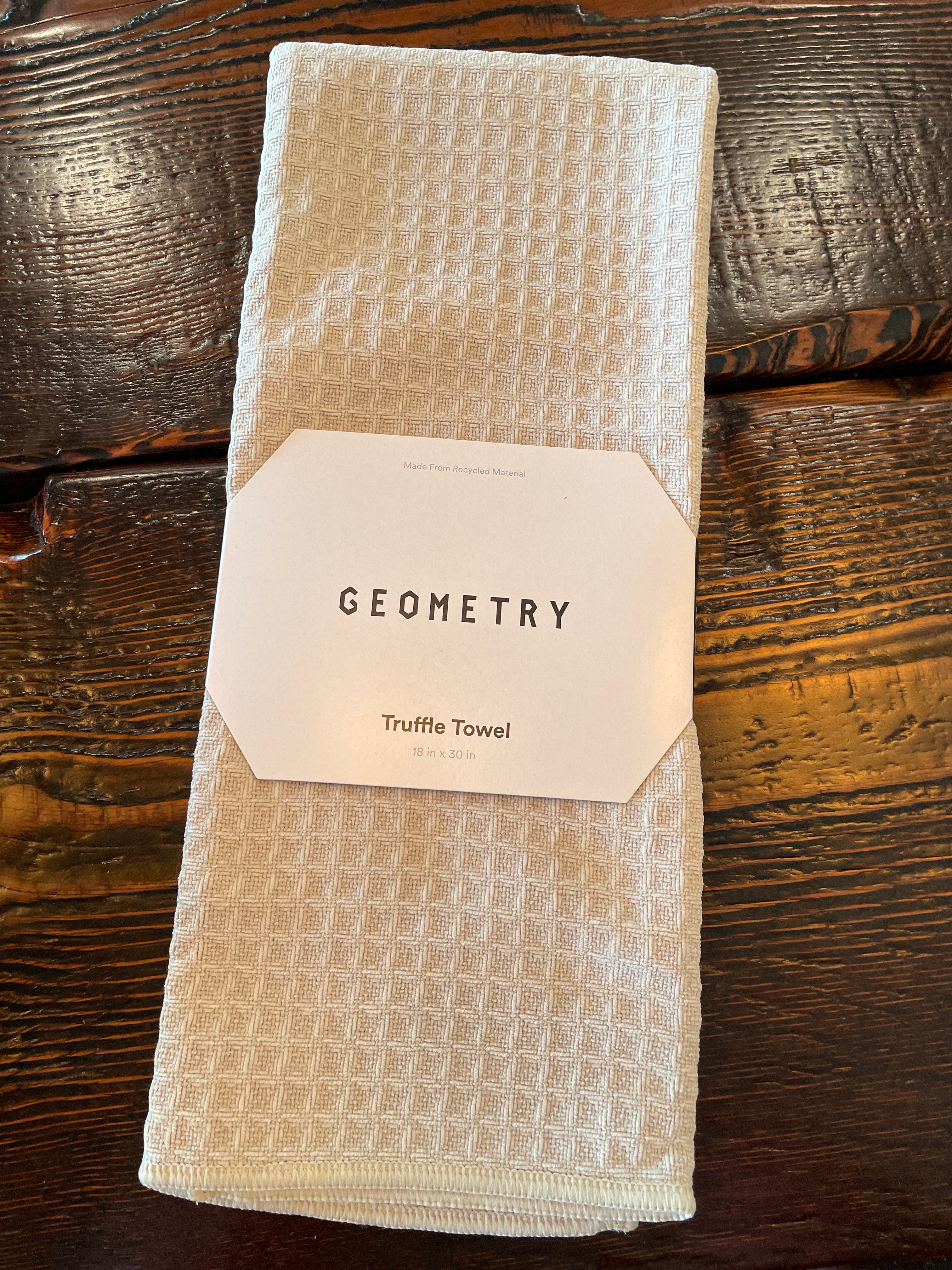 Geometry Truffle Hand Towel