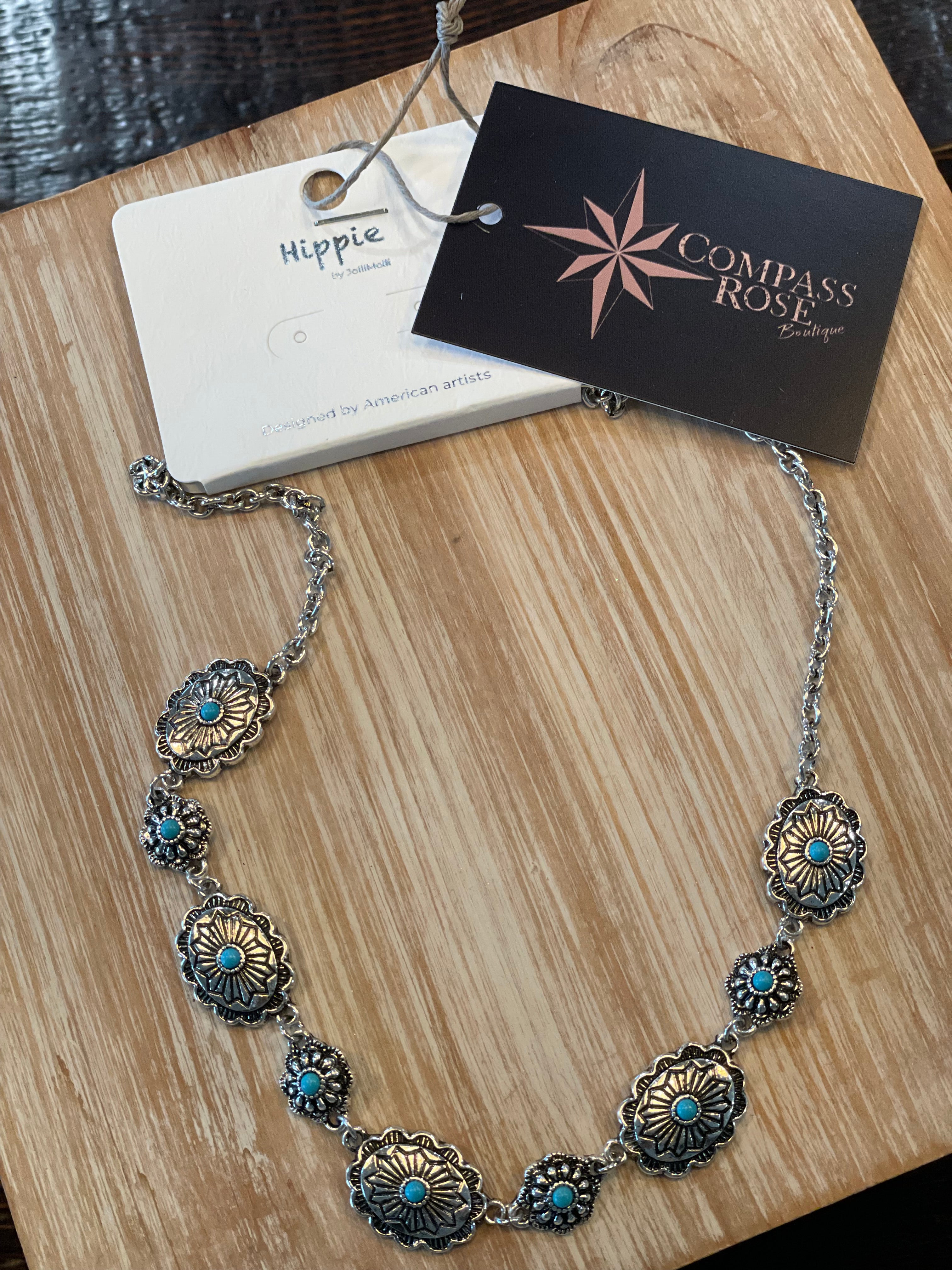 Belt Buckle Necklace