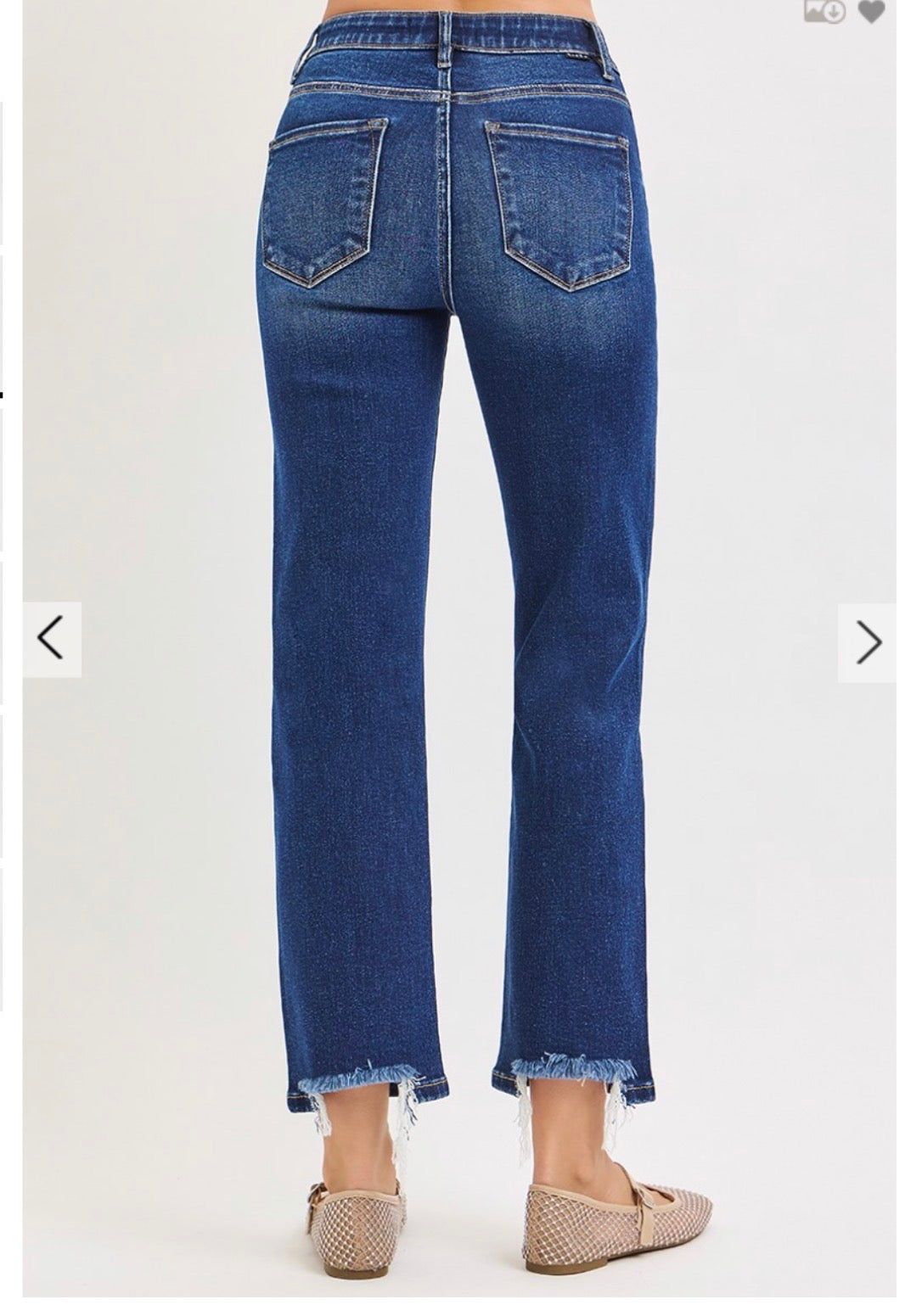 Risen Tummy Control HR Crop Straight Pants