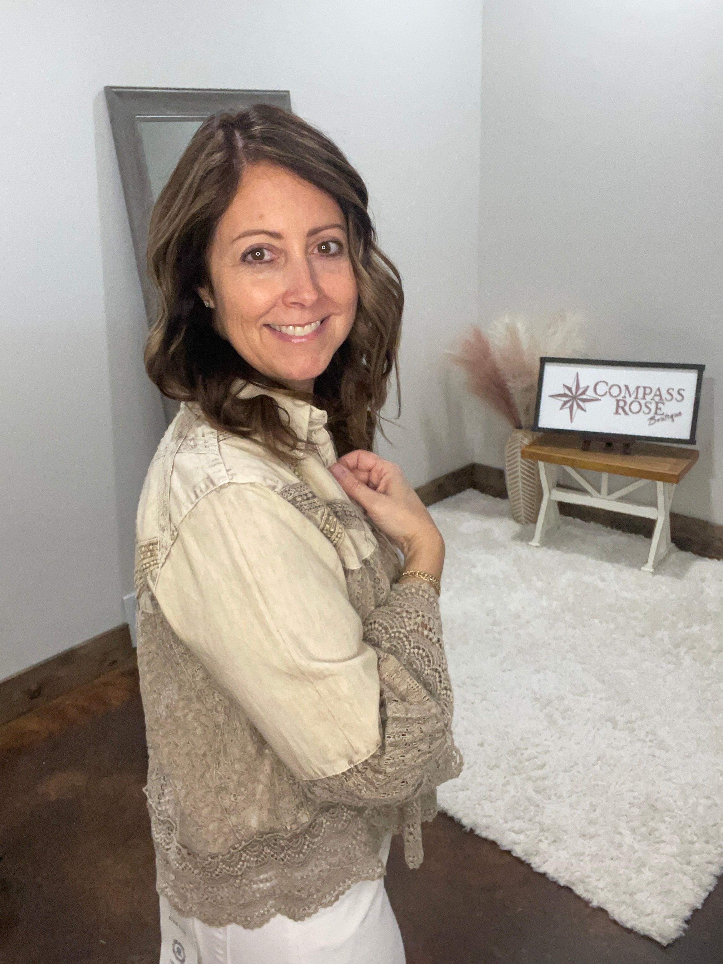 Bohemian Crochet Lace Jacket