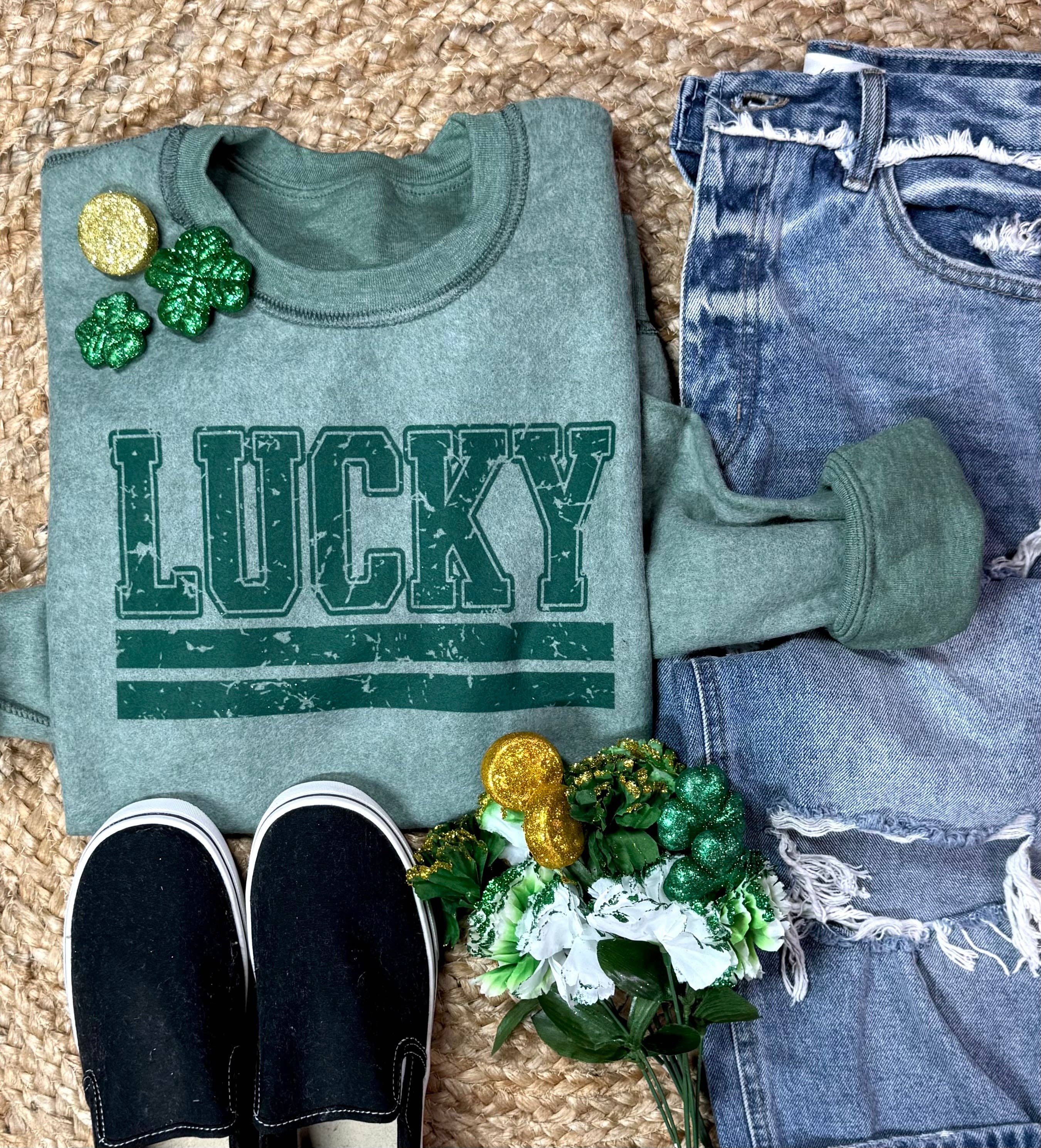 Lucky Inside out Sweatshirt