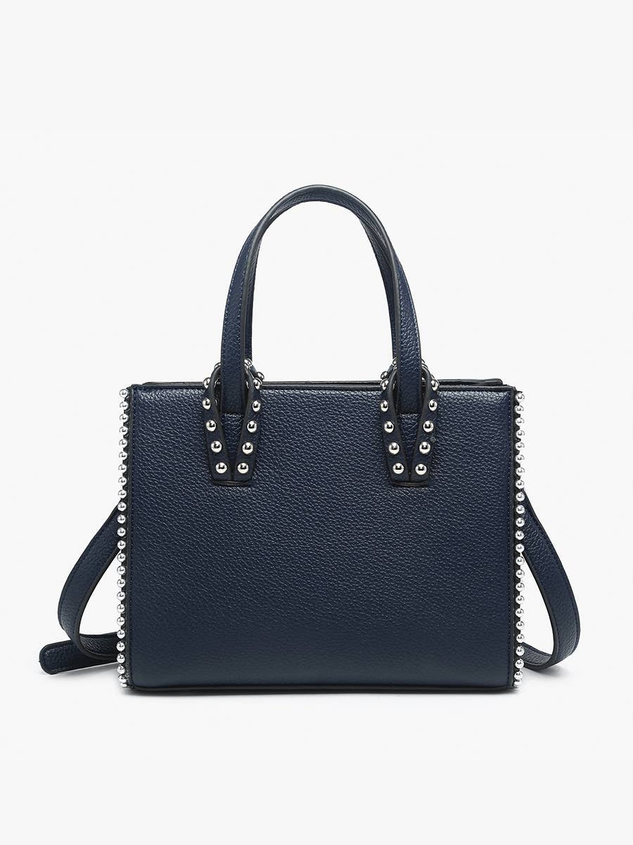 Studded Trim Tote