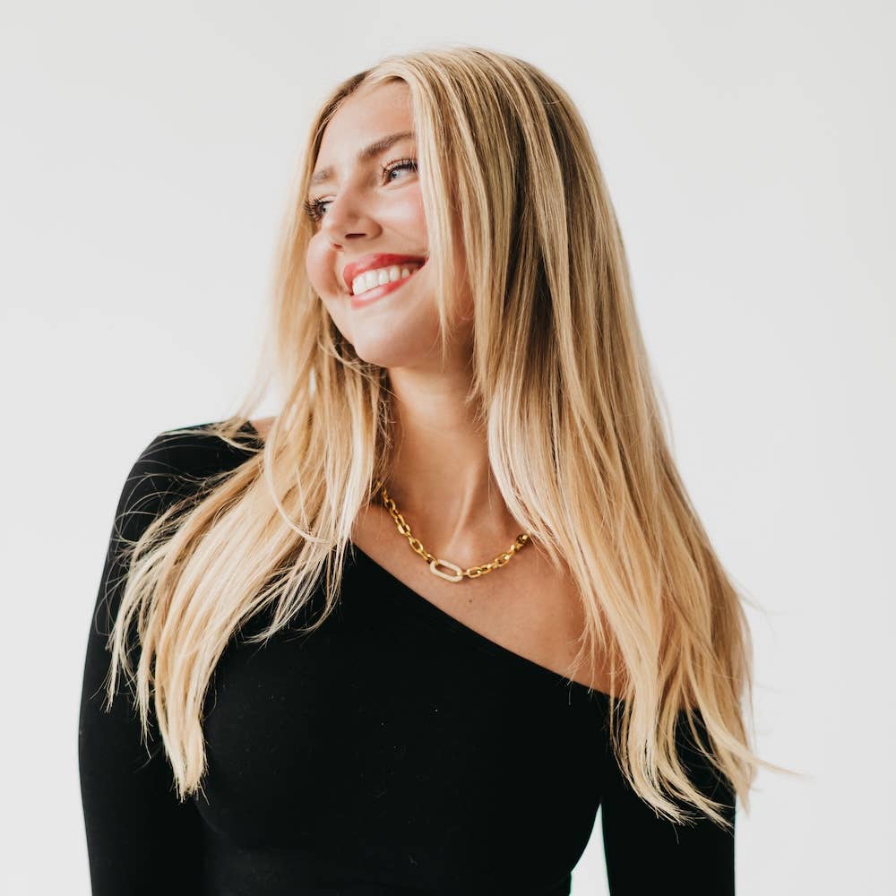 Michaela Diamond Chain Necklace - WATERPROOF