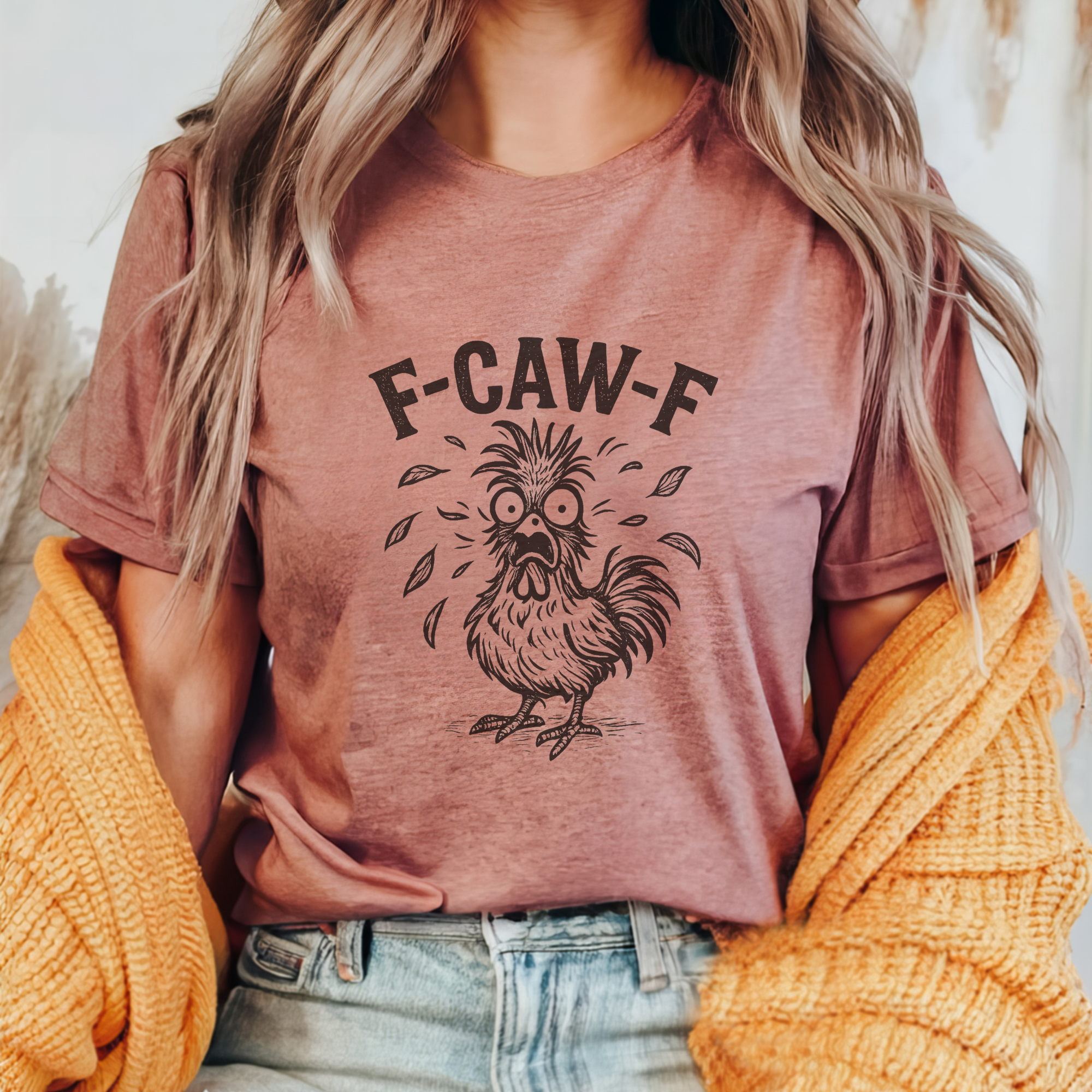 F-CAW-F Chicken Graphic Tee