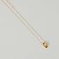 Mini Open Oval Pendant Necklace - WATERPROOF