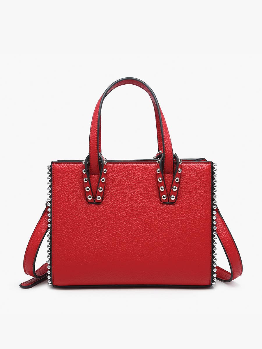 Studded Trim Tote