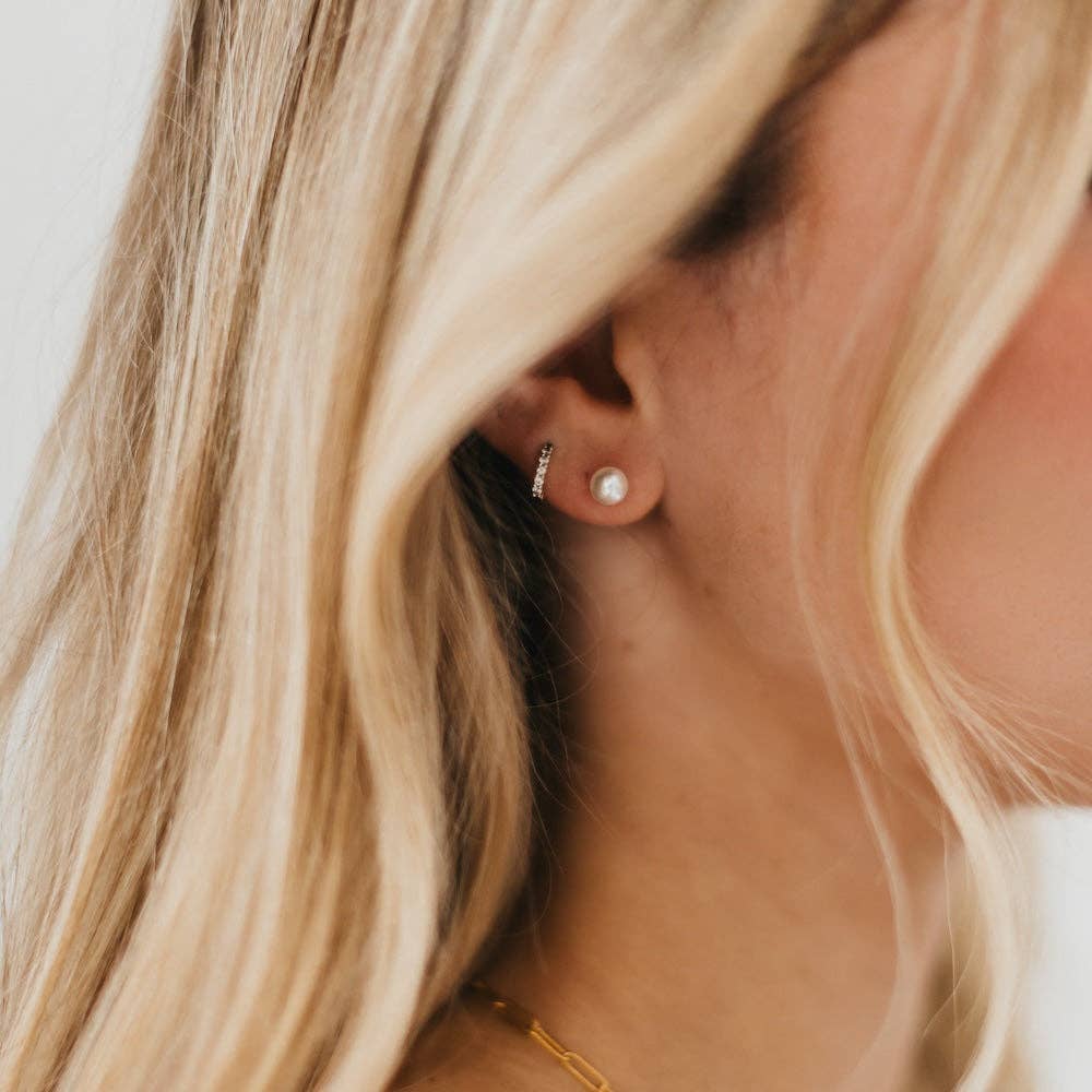Perfection Pearl Stud Earrings