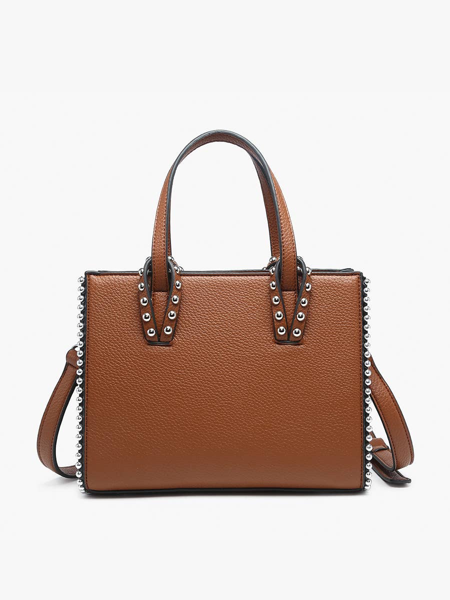 Studded Trim Tote