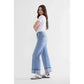 Super High Wide Leg w/ Cuff Hem