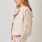 Crochet Sleeve Utility Jacket
