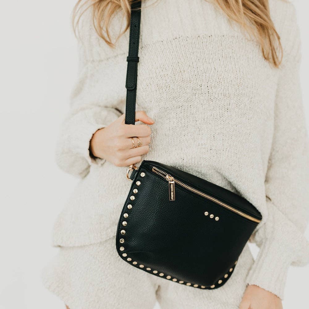 Pebble Sabrina Studded Bum Bag