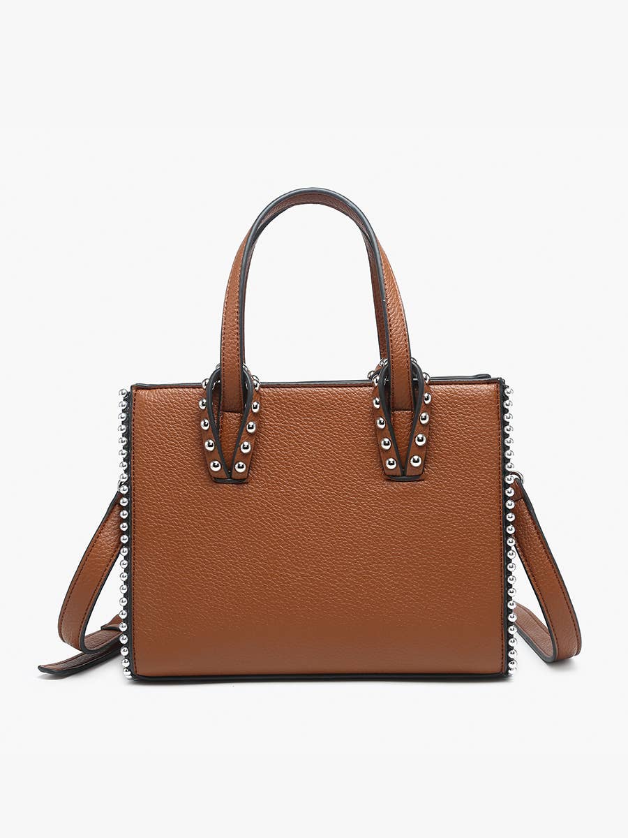 Studded Trim Tote