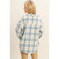 Collared Plaid Shacket