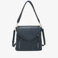 Lorelei Double Zip Whipstitch Trim Crossbody