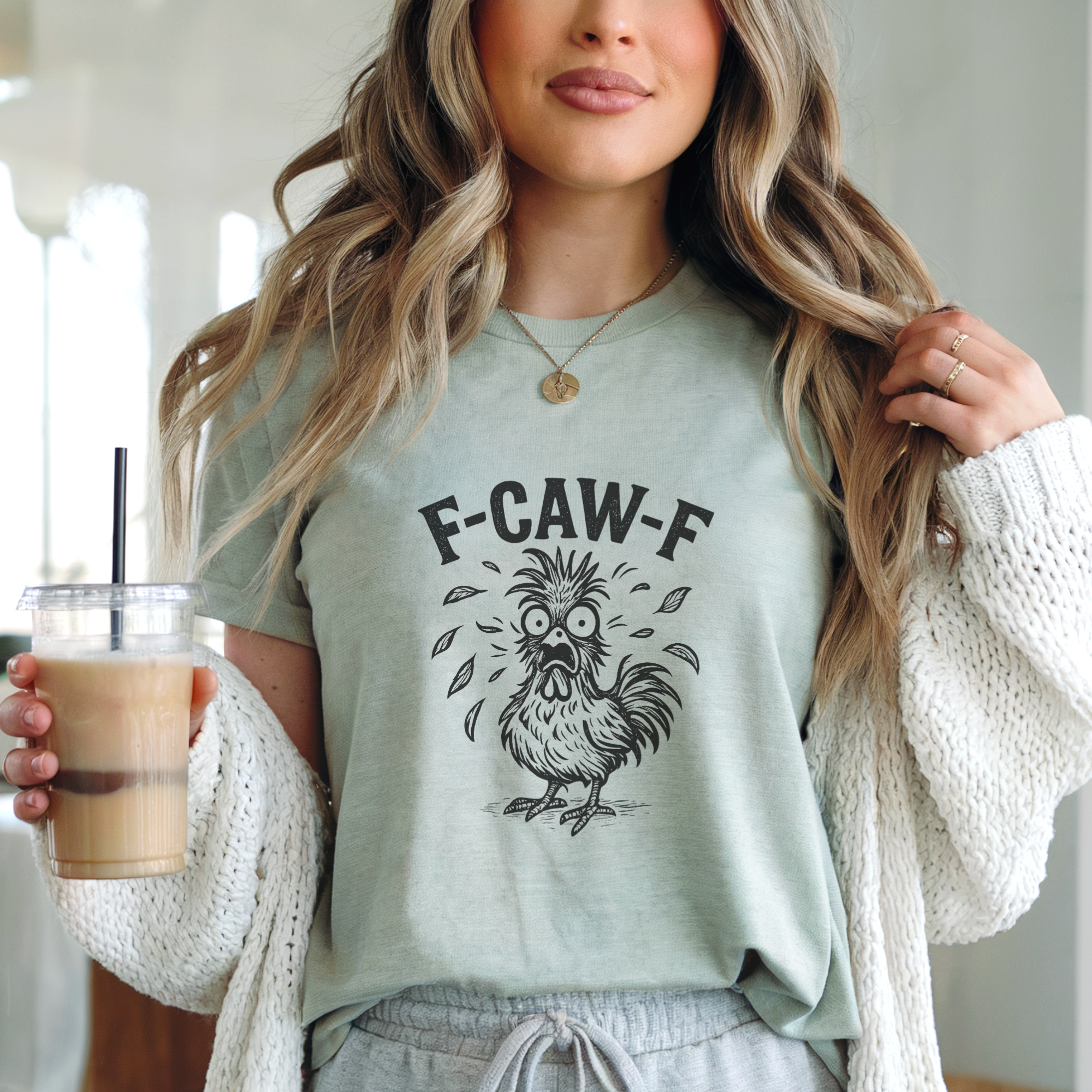 F-CAW-F Chicken Graphic Tee