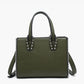 Studded Trim Tote