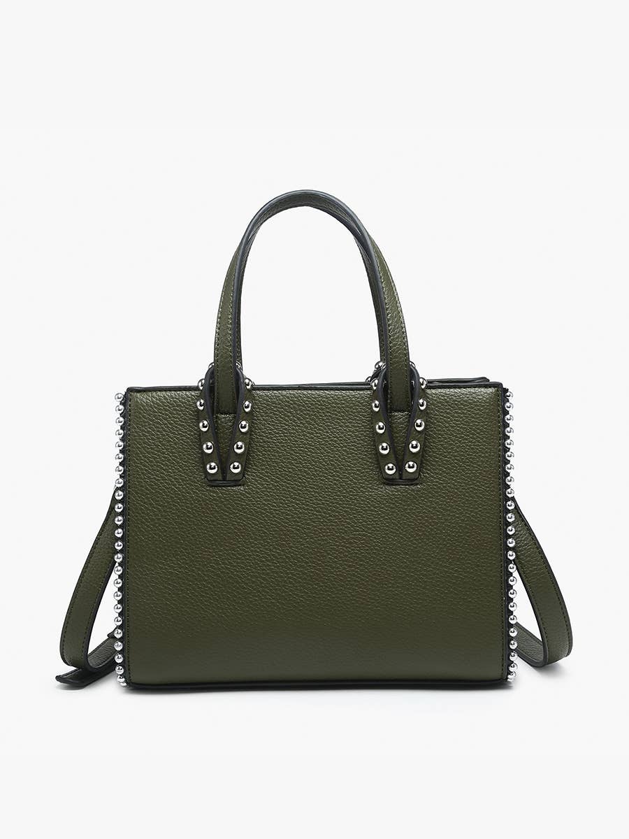 Studded Trim Tote