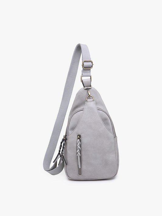 Nikki Dual Compartment Crossbody Sling Bag