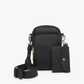 Parker 3 Compartment Crossbody w/ Pouch